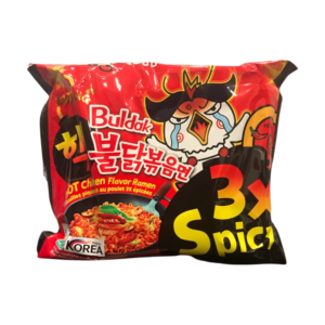 Samyang Buldak 3X SPICY EXTREMELY HOT Chicken Ramen - 4.77oz (135g)