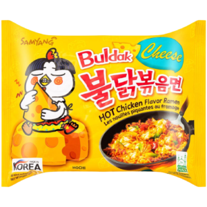 Samyang Buldak Cheese Flavour Hot Chicken Ramen - 4.9oz (140g)