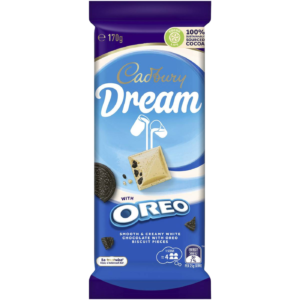 Cadbury Dream With Oreo Chocolate Block - 6oz (170g)